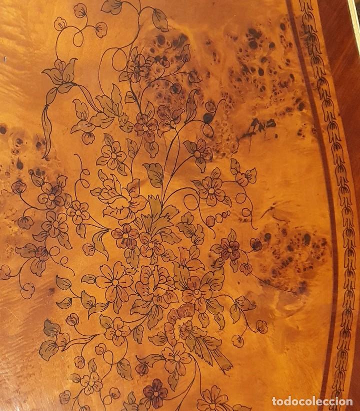 Antig&uuml;edades: MESA AUXILIAR ESTILO NAPOLEON - Foto 7