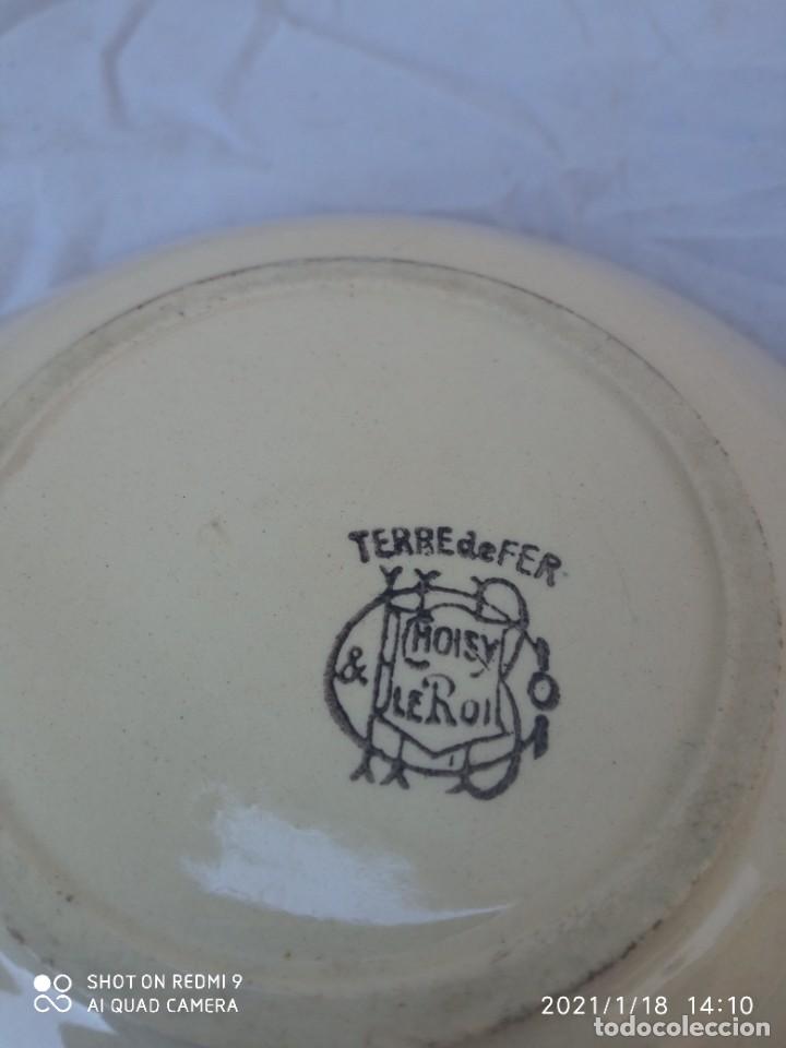 Antig&uuml;edades: Plato de caf&eacute; terredefer hoisy leroy - Foto 6