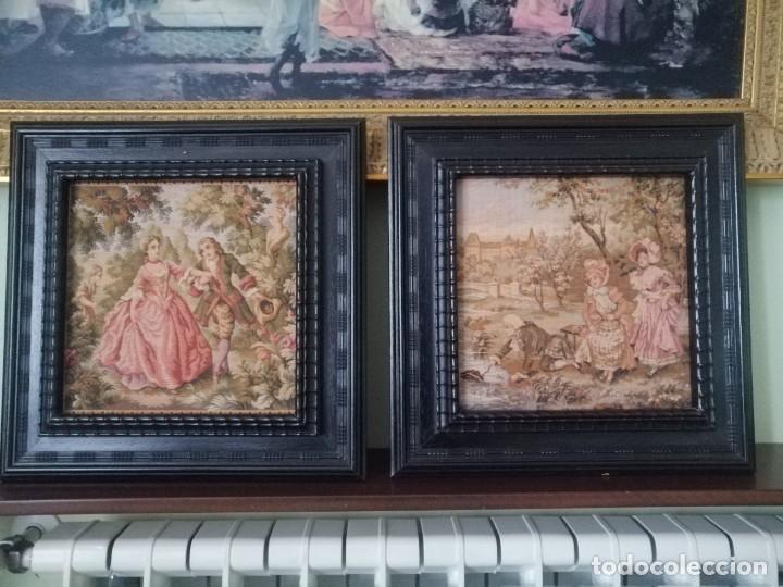 Antig&uuml;edades: Tapices enmarcados - Foto 1