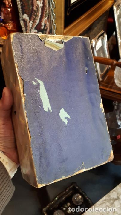 Antig&uuml;edades: Caja de nacar - Foto 12
