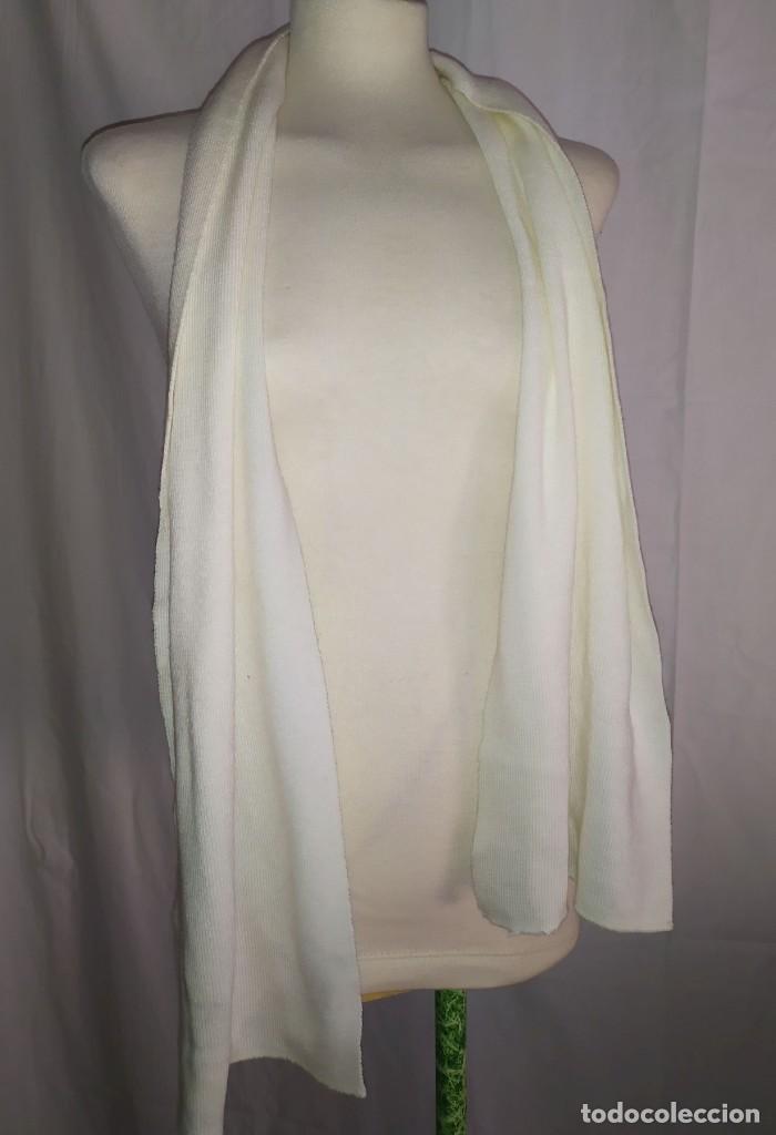 Antig&uuml;edades: Bufanda clasica blanca unisex - Foto 1