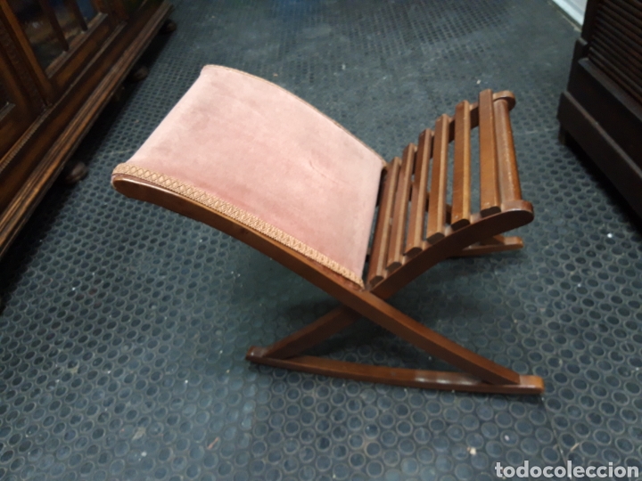 Antig&uuml;edades: Raro asiento tipo hamaca. - Foto 2