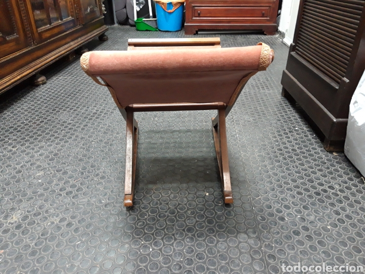 Antig&uuml;edades: Raro asiento tipo hamaca. - Foto 3