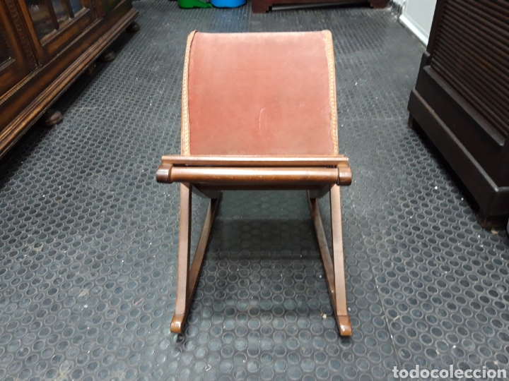 Antig&uuml;edades: Raro asiento tipo hamaca. - Foto 4