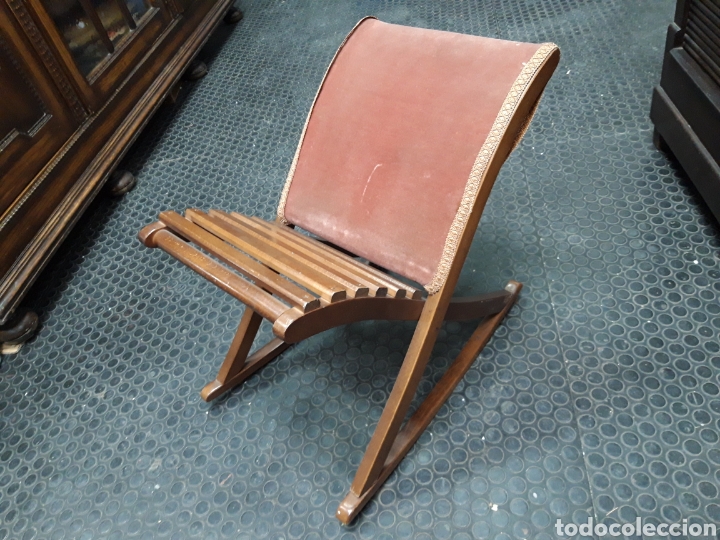 Antig&uuml;edades: Raro asiento tipo hamaca. - Foto 1