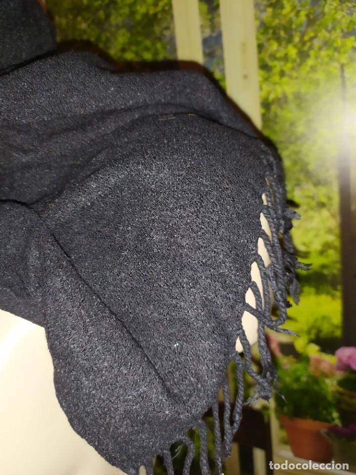 Antig&uuml;edades: Bufanda negra unisex cusual - Foto 2
