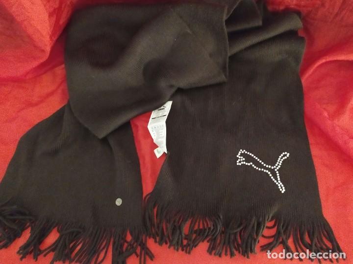 Antig&uuml;edades: Bufanda negra de puma unisex - Foto 3