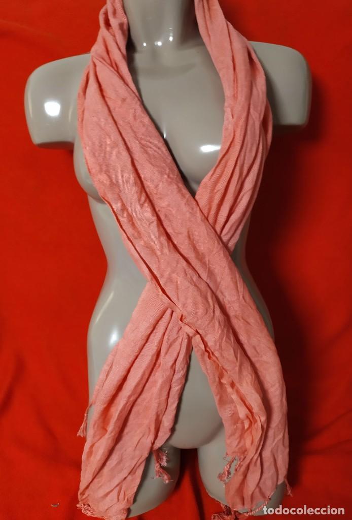 Antig&uuml;edades: Foulard tono salmon - Foto 1
