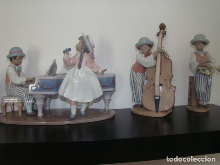 Antig&uuml;edades: LLADRO FIFURAS JAZZ BAND - Foto 3