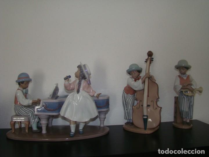 Antig&uuml;edades: LLADRO FIFURAS JAZZ BAND - Foto 4