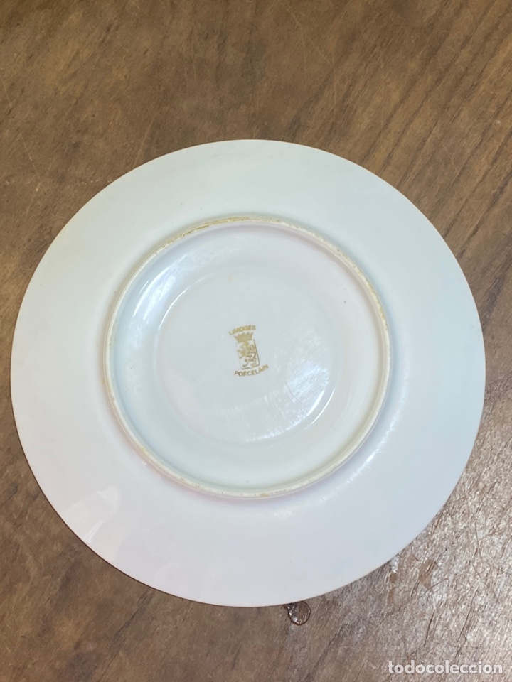 Antig&uuml;edades: Plato Limoges 19 cm - Foto 3
