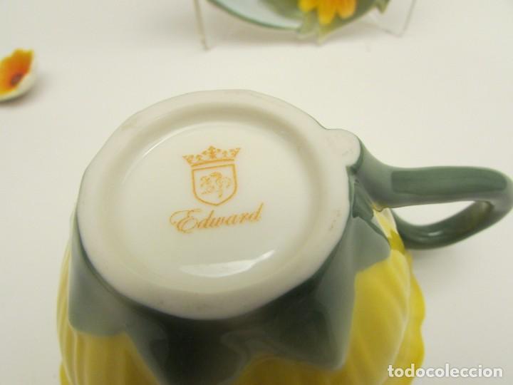 Antig&uuml;edades: TAZA Y PLATO DE T&Eacute; DE COLECCI&Oacute;N - Foto 8