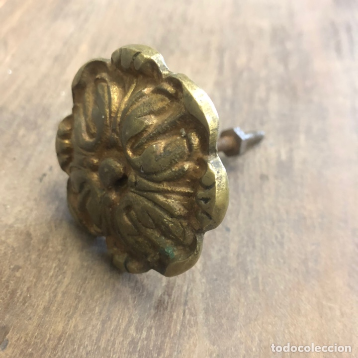 Antig&uuml;edades: ANTIGUO TIRADOR DE BRONCE. - Foto 4