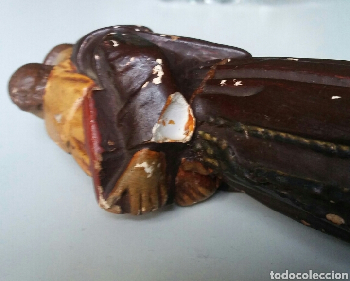 Antig&uuml;edades: S. Antonio antigua - 17 cm - Foto 2