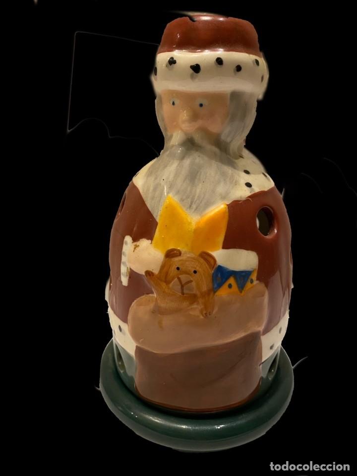 Antig&uuml;edades: Papa Noel ,candelabro, Villeroy boch, impecable - Foto 1