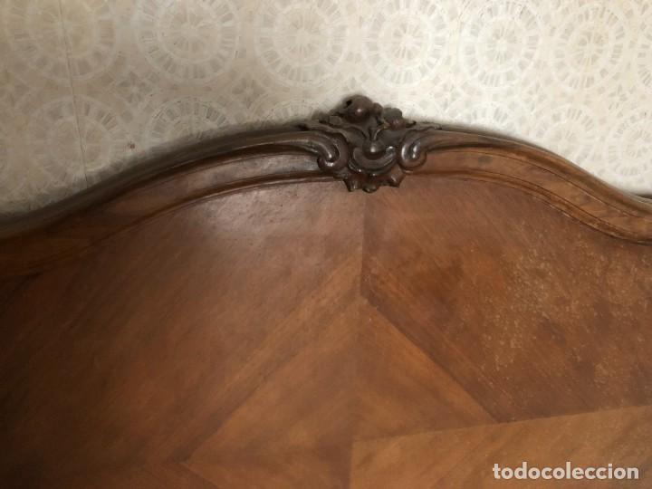 Antig&uuml;edades: Pie cama Luis XV - Foto 2