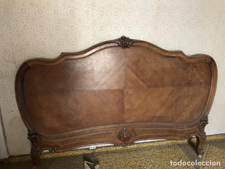 Antig&uuml;edades: Pie cama Luis XV - Foto 1