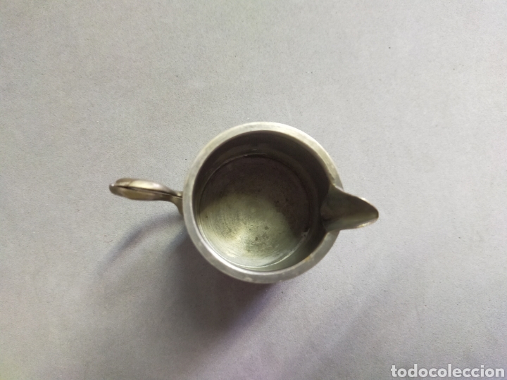 Antig&uuml;edades: JARRA DE METAL PLATEADO - Foto 8