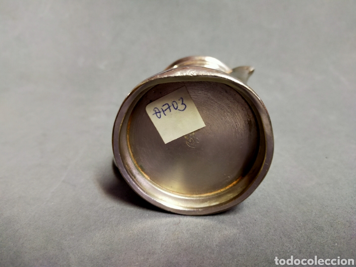 Antig&uuml;edades: JARRA DE METAL PLATEADO - Foto 9