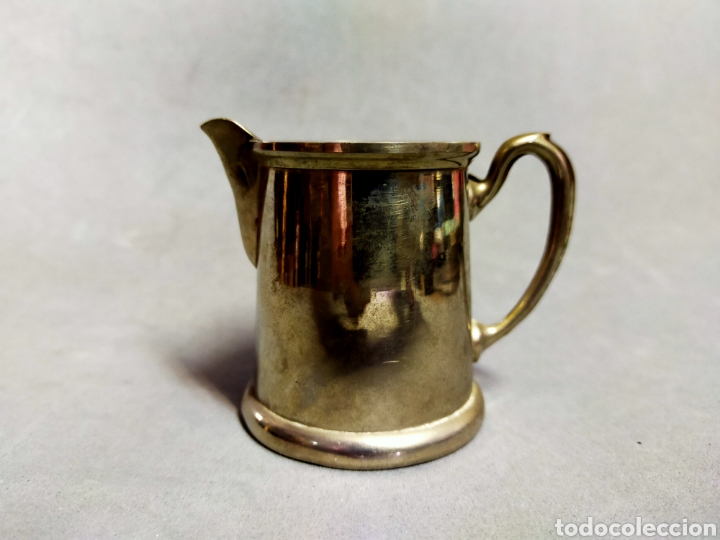 Antig&uuml;edades: JARRA DE METAL PLATEADO - Foto 11