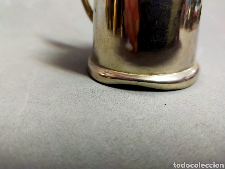 Antig&uuml;edades: JARRA DE METAL PLATEADO - Foto 12