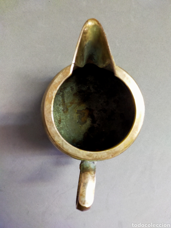 Antig&uuml;edades: JARRA DE METAL PLATEADO - Foto 10