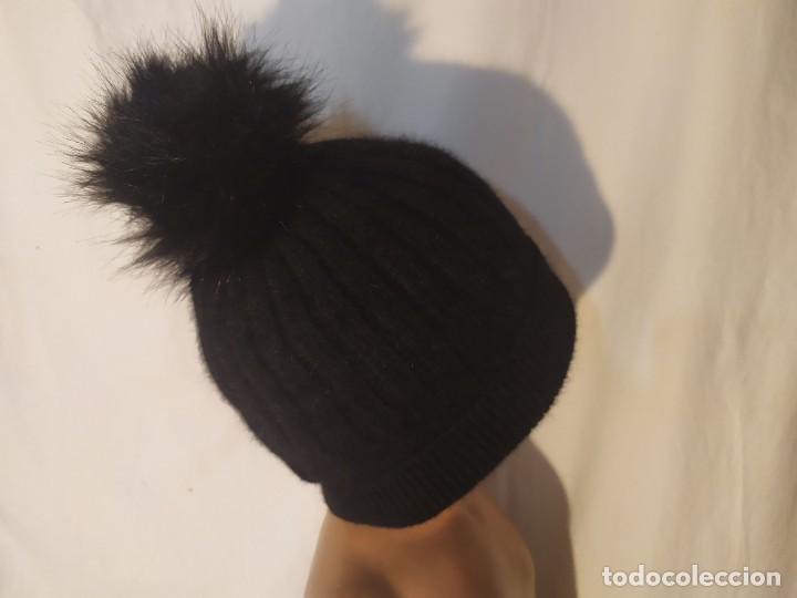 Antig&uuml;edades: Gorro negro tejido invierno se&ntilde;ora - Foto 1
