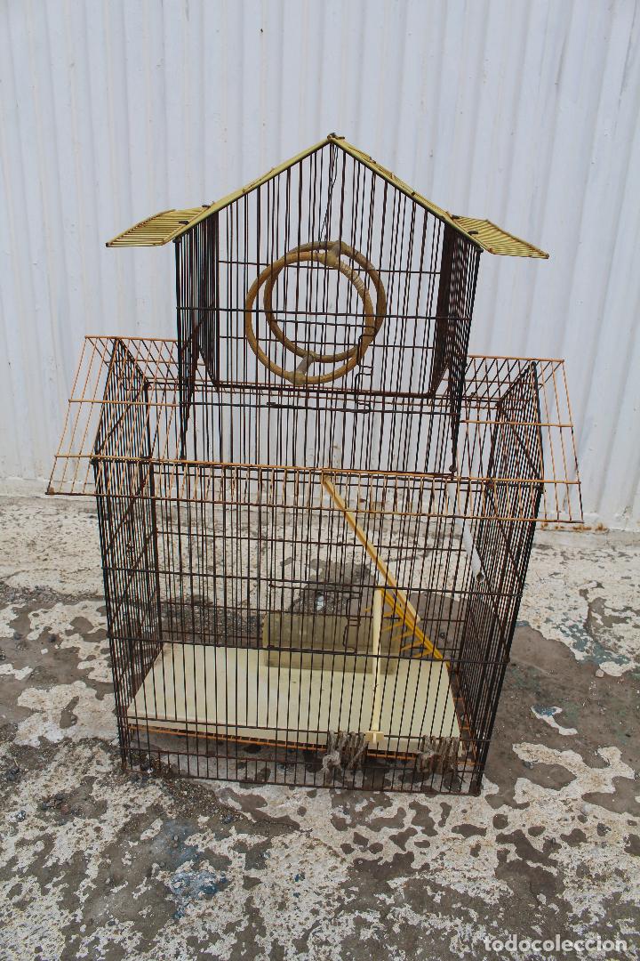 Antig&uuml;edades: jaula de metal - Foto 3