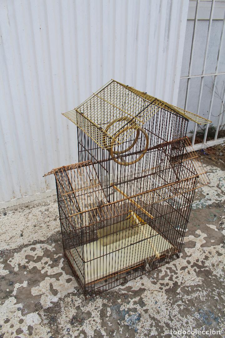 Antig&uuml;edades: jaula de metal - Foto 6