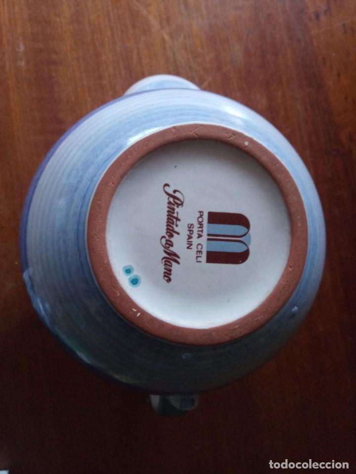 Antig&uuml;edades: TETERA PORTA CELI PINTADA A MANO - Foto 5