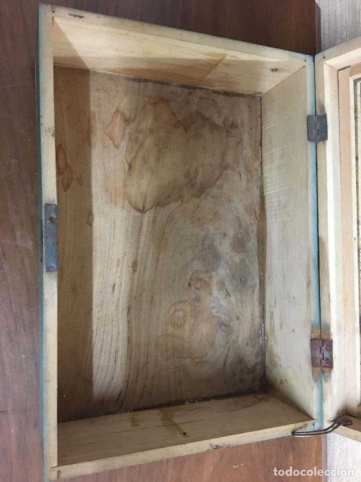 Antig&uuml;edades: Caja madera siglo XIX - Foto 7