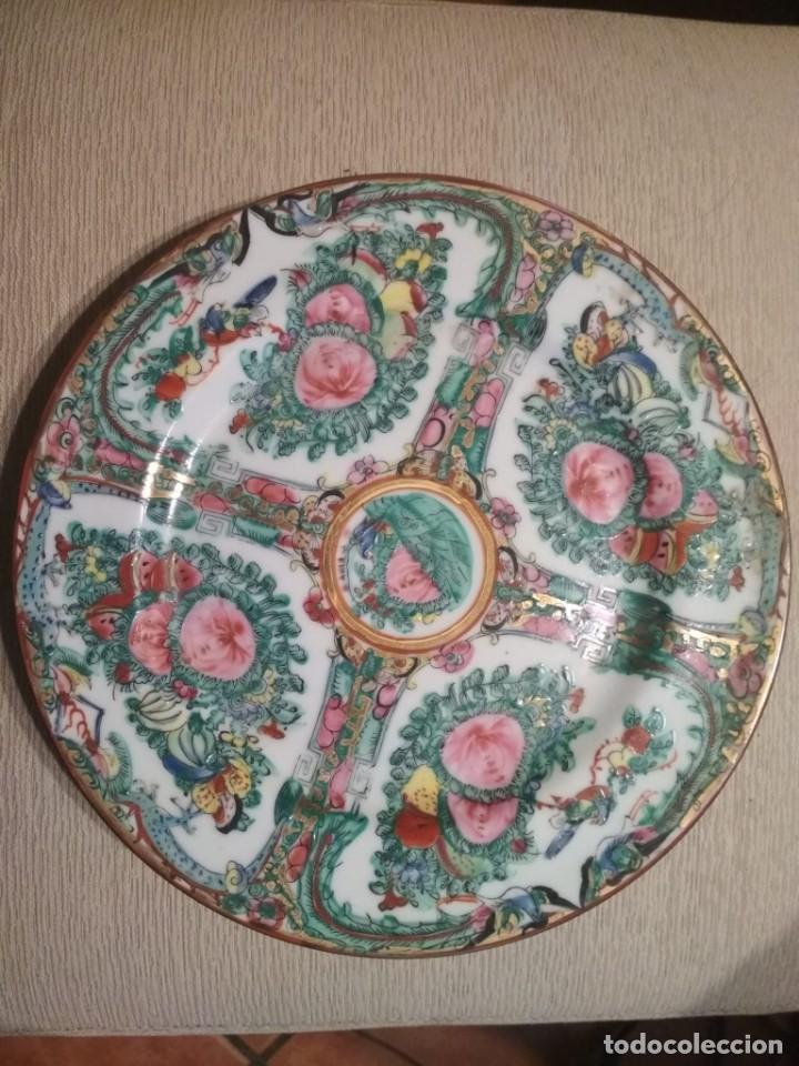 Antig&uuml;edades: PLATO PORCELANA CHINA - Foto 2