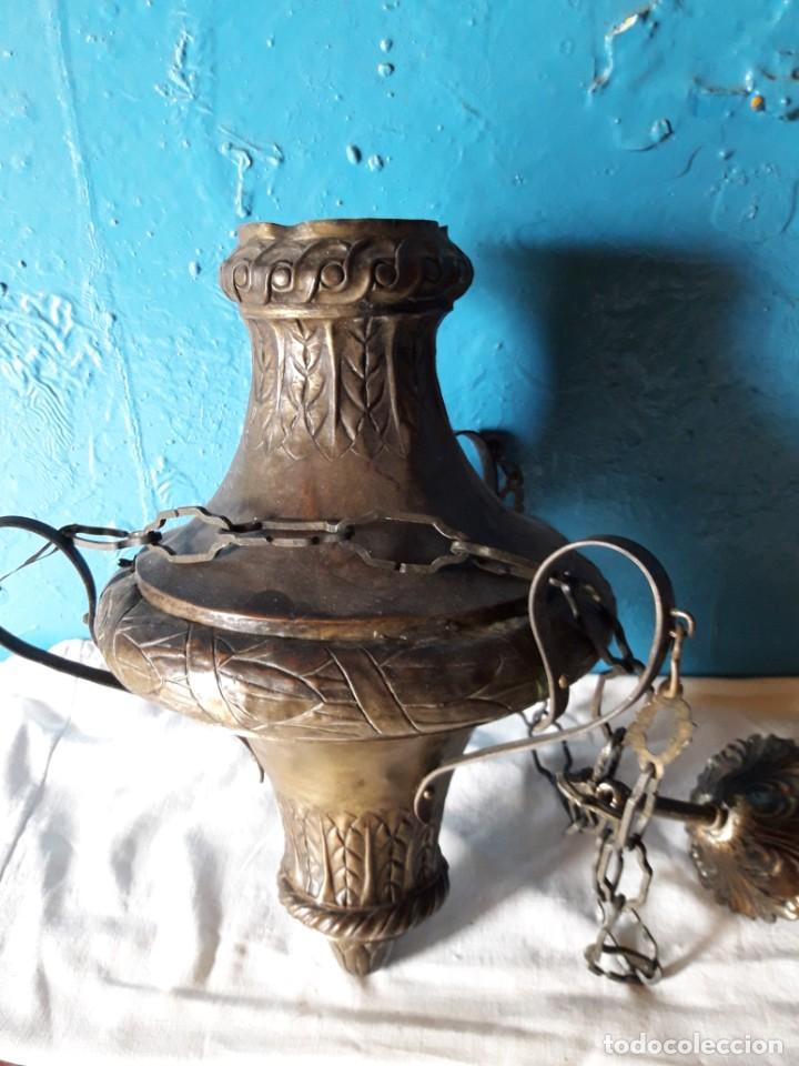 Antig&uuml;edades: Lampara tipo botiba - Foto 5