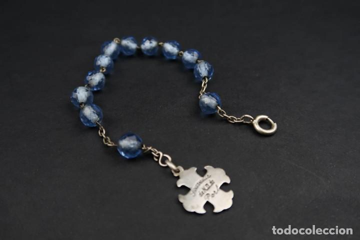 Antig&uuml;edades: Antigua Medalla Religiosa de Plata - Foto 5