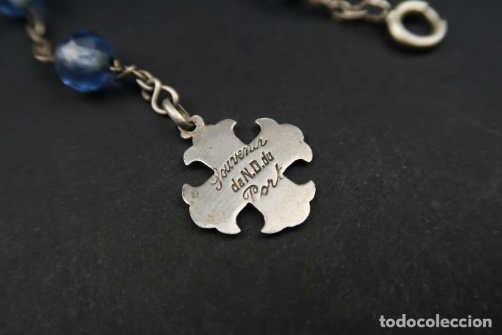 Antig&uuml;edades: Antigua Medalla Religiosa de Plata - Foto 6