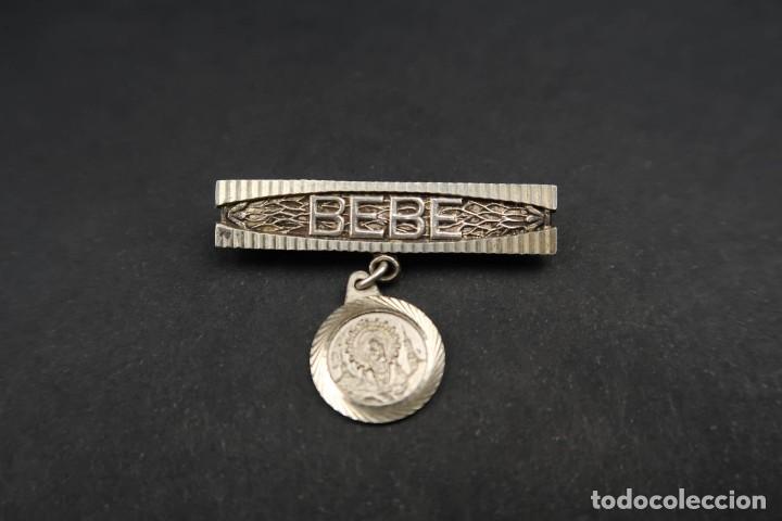 Antig&uuml;edades: Antigua Medalla Religiosa de Plata - Foto 1