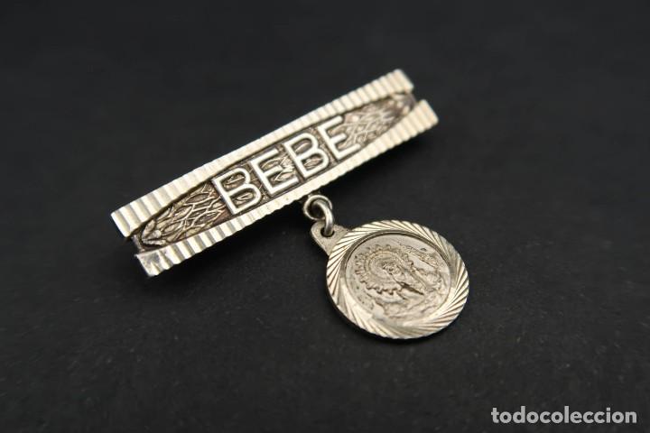 Antig&uuml;edades: Antigua Medalla Religiosa de Plata - Foto 3