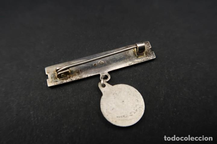 Antig&uuml;edades: Antigua Medalla Religiosa de Plata - Foto 5