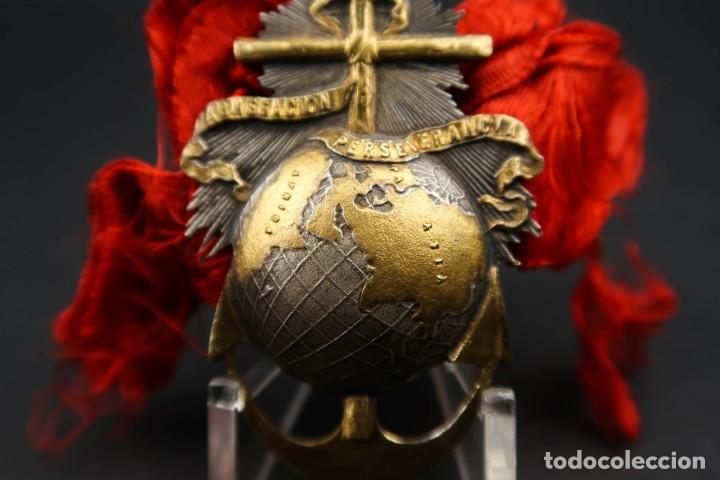 Antig&uuml;edades: Antigua Medalla Religiosa de Plata - Foto 7