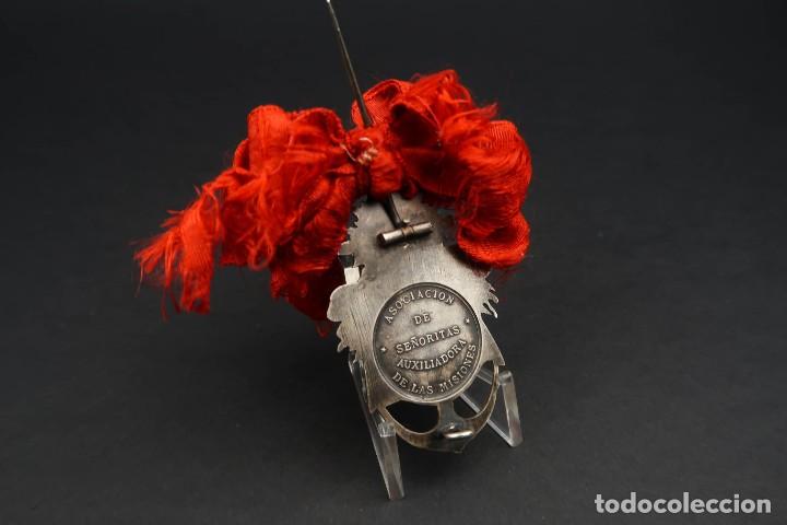 Antig&uuml;edades: Antigua Medalla Religiosa de Plata - Foto 12