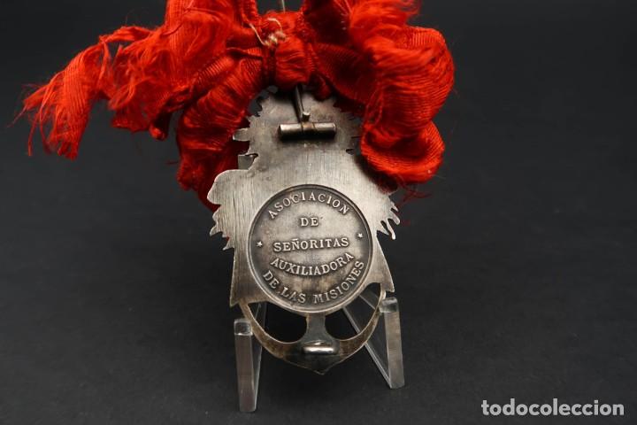 Antig&uuml;edades: Antigua Medalla Religiosa de Plata - Foto 14