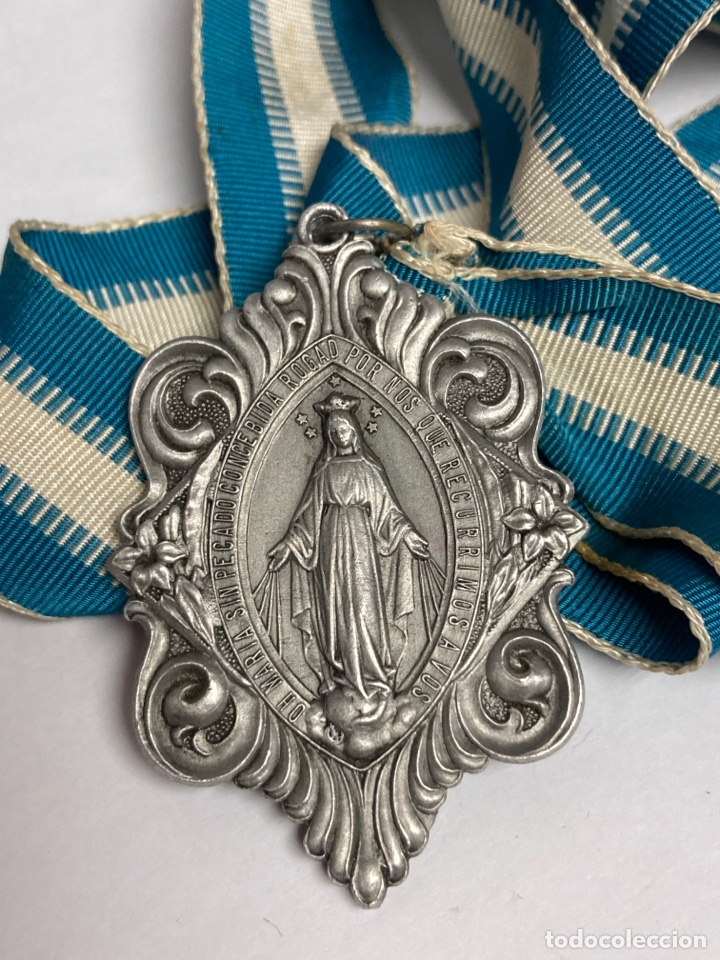 Antig&uuml;edades: Escapulario de Sagrado Coraz&oacute;n de Maria - Foto 1
