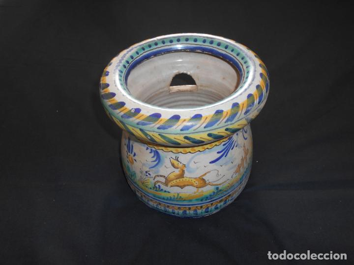 Antig&uuml;edades: ESCUPITERA CERAMICA DE TRIANA - Foto 2