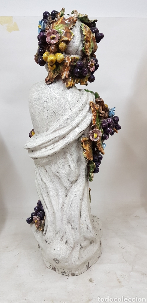 Antig&uuml;edades: Figuras-PUTTIS-de-ceramica. - Foto 7