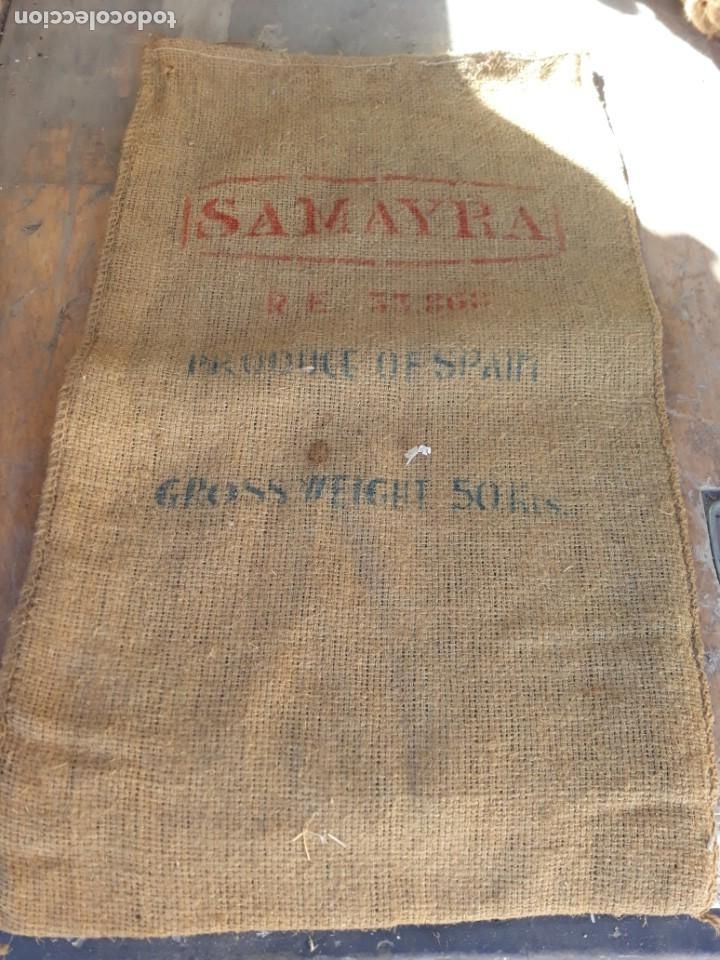 Antig&uuml;edades: Saco yute arpillera SAMAYRA - Foto 1