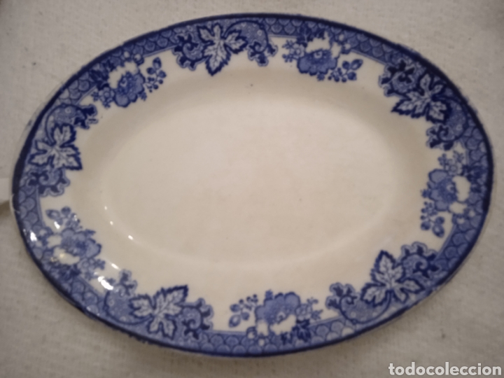 Antig&uuml;edades: BANDEJA OVALADA MARCA PICKMAN - Foto 1