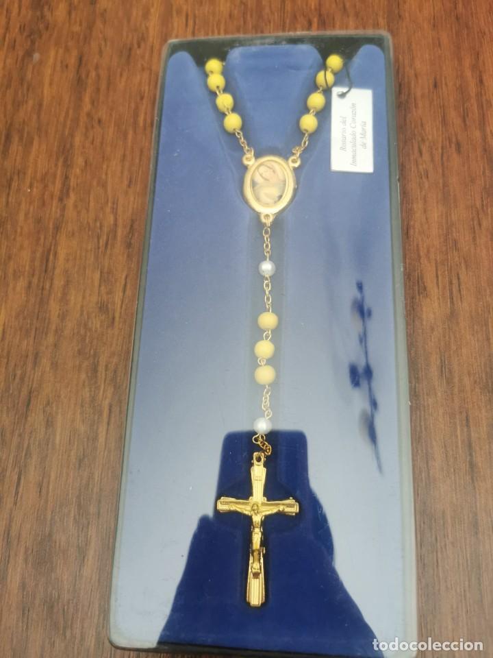 Antig&uuml;edades: Rosario del inmaculado coraz&oacute;n de Maria - Foto 1