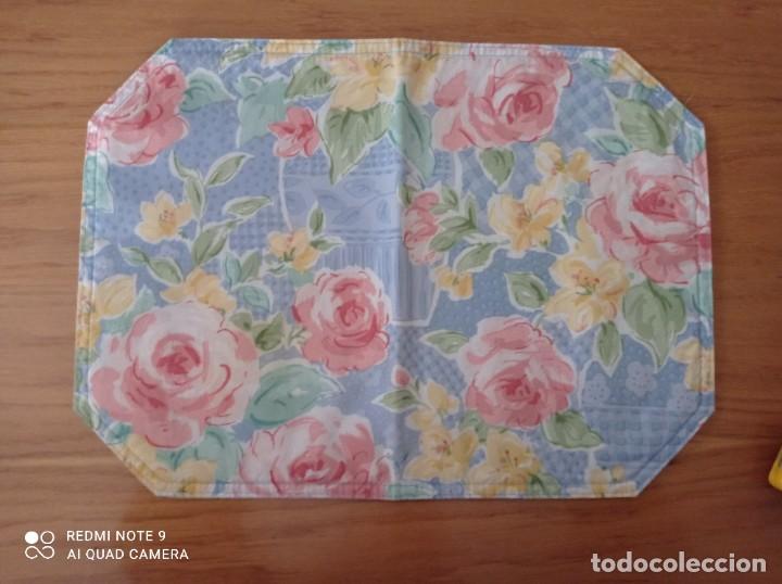 Antig&uuml;edades: CUBRE BANDEJA DE FLORES - Foto 1