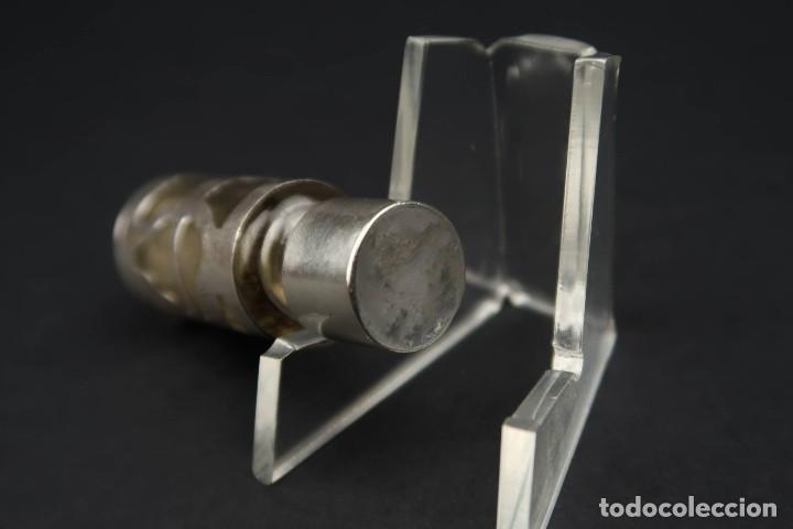 Antig&uuml;edades: Antiguo Bote perfume de Plata y Cristal - Foto 7