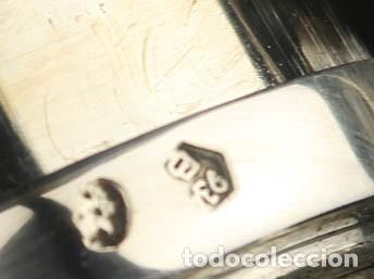 Antig&uuml;edades: Antigua Lampara de Plata y Esmaltes - Foto 9